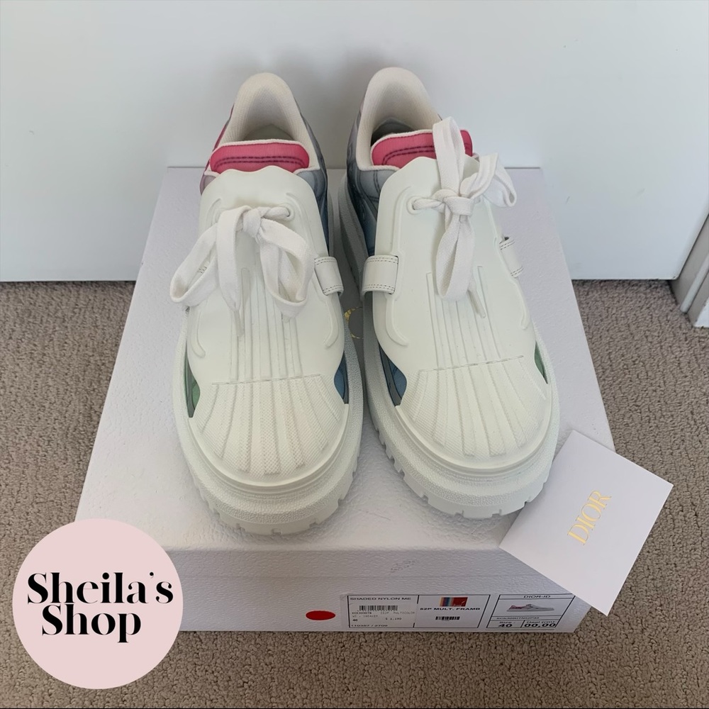 NIB Christian Dior DIOR-ID Sneakers Size 40 - Picture 2 of 10